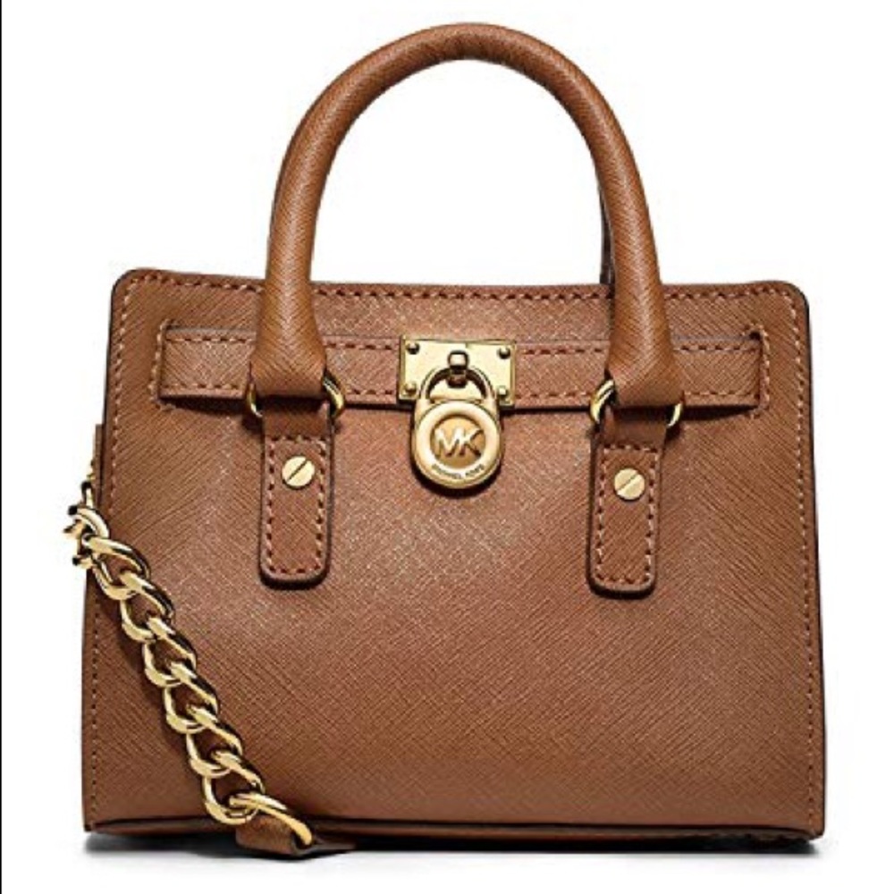 Used Michael Kors Mini Hamilton Crossbody Bag